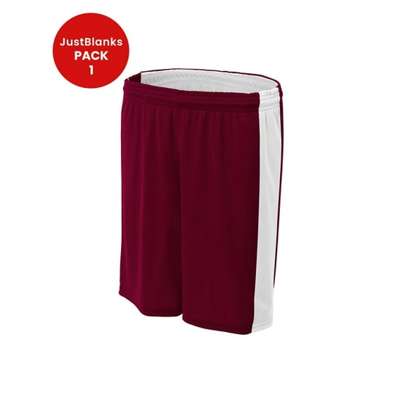 JustBlanks Womens Lightweight Reversible Running Shorts Moisture Control 8 Inseam Odor Resistant