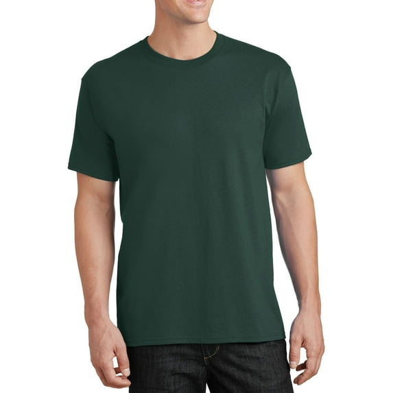 JustBlanks Ultra Soft Heavyweight Cotton T Shirt with Classic Fit Durable Stitching
