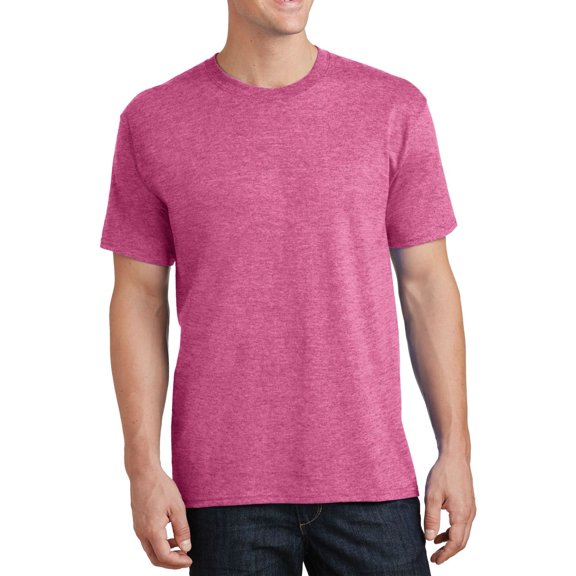 JustBlanks Ultra Soft Heavyweight Cotton T Shirt with Classic Fit Durable Stitching