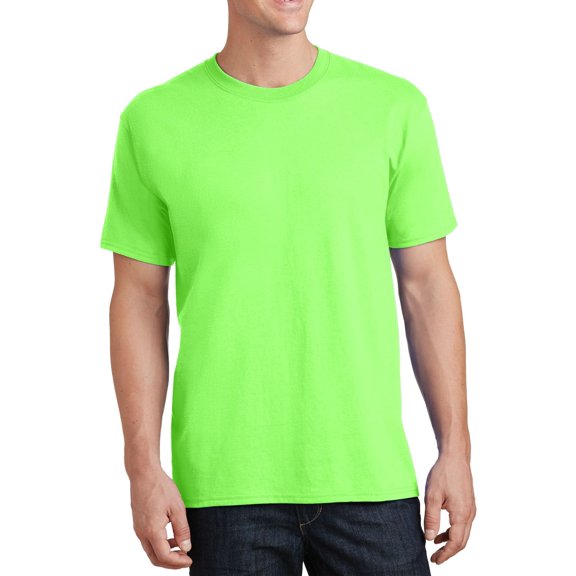 JustBlanks Ultra Soft Heavyweight Cotton T Shirt with Classic Fit Durable Stitching