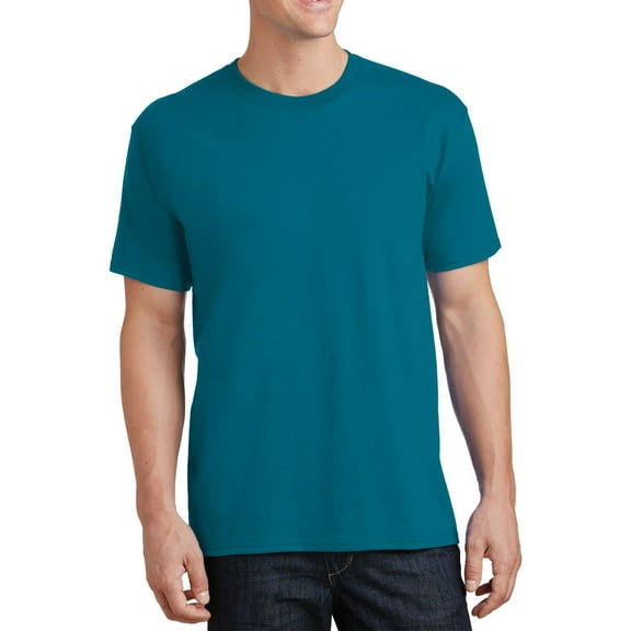 JustBlanks Ultra Soft Heavyweight Cotton T Shirt with Classic Fit Durable Stitching