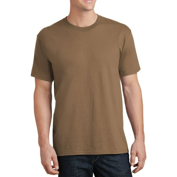 JustBlanks Ultra Soft Heavyweight Cotton T Shirt with Classic Fit Durable Stitching