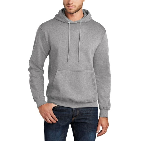 JustBlanks Core Fleece Pullover Hooded Sweatshirt Long Sleeve