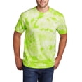 thumbnail image 1 of Just Blanks Crystal Tie-Dye Tee Each Tee Is As Unique As The One Wearing It, Lemon Lime, 4XL, 1 of 1