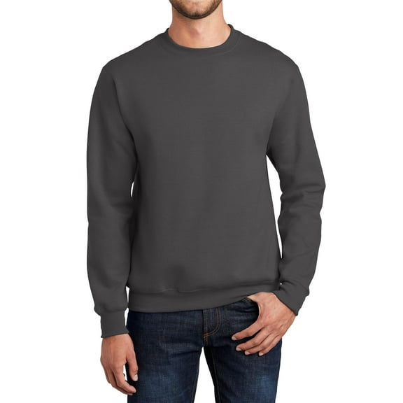 JustBlanks Essential Fleece Crewneck Sweatshirt