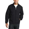 thumbnail image 1 of JustBlanks Mens Lightweight Full Zip Essential Jacket Polyester Water Resistant Windbreaker Style, 1 of 1