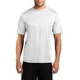 thumbnail image 1 of JustBlanks Performance 100 Polyester Moisture Wicking T Shirt with Set In Sleeves Crew Neck, 1 of 1