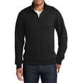 thumbnail image 1 of JustBlanks Fan Favorite Fleece 1 4 Zip Pullover Sweatshirt Soft Cotton Blend Quarter Zip Neck Long Sleeve, 1 of 1