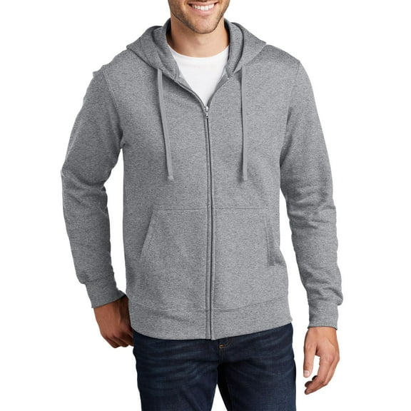 JustBlanks Fan Favorite Fleece Full Zip Hooded Sweatshirt Professional Sports Team Colors