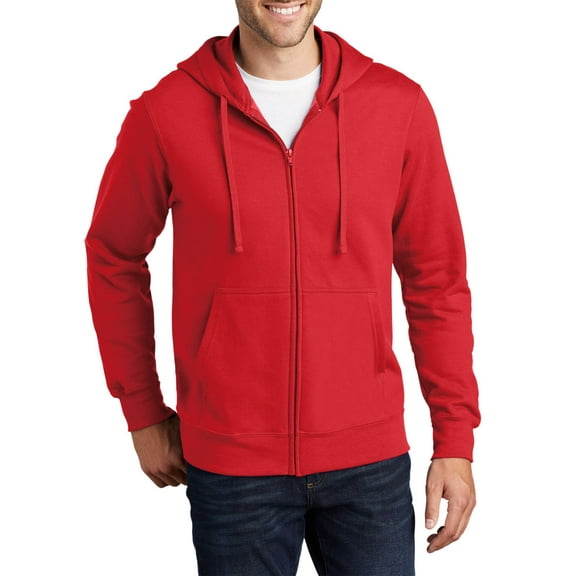 JustBlanks Fan Favorite Fleece Full Zip Hooded Sweatshirt Professional Sports Team Colors