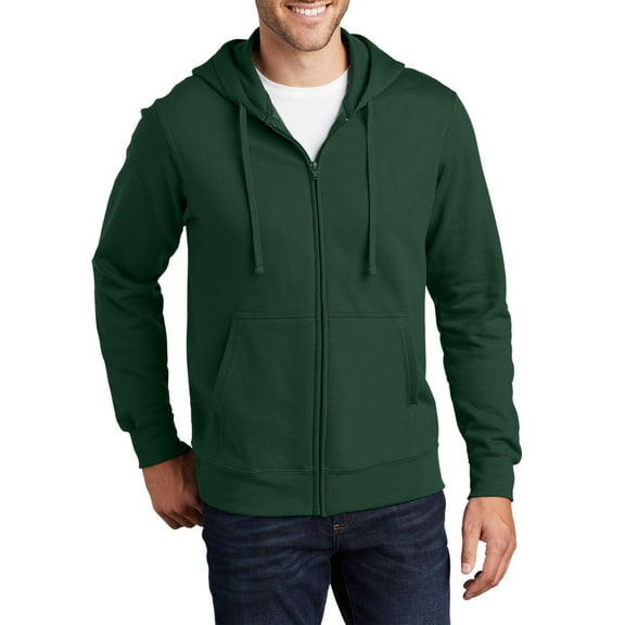 JustBlanks Fan Favorite Fleece Full Zip Hooded Sweatshirt Professional Sports Team Colors