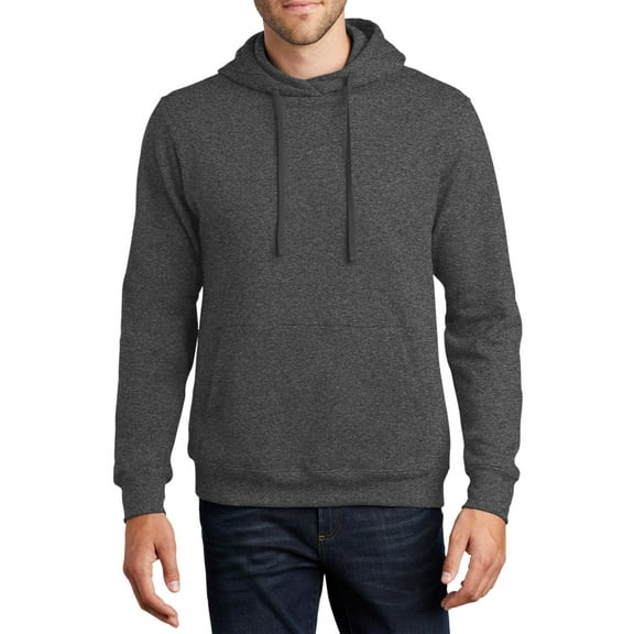 JustBlanks Fleece Pullover Hoodie 50 50 Cotton Polyester Blend Crew Neck Long Sleeve