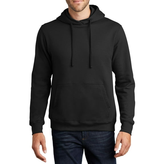 JustBlanks Fleece Pullover Hoodie 50 50 Cotton Polyester Blend Crew Neck Long Sleeve