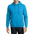 thumbnail image 1 of JustBlanks Fleece Pullover Hoodie 50 50 Cotton Polyester Blend Crew Neck Long Sleeve, 1 of 1