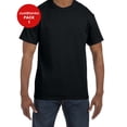 thumbnail image 1 of JustBlanks Adult Heavy Cotton T Shirt Classic Width with a Ribbed Collar Taped Neck, 1 of 1