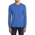 thumbnail image 1 of JustBlanks Tall Fit Long Sleeve Core Blend Soft Durable 50 50 Cotton Poly T Shirt, 1 of 1