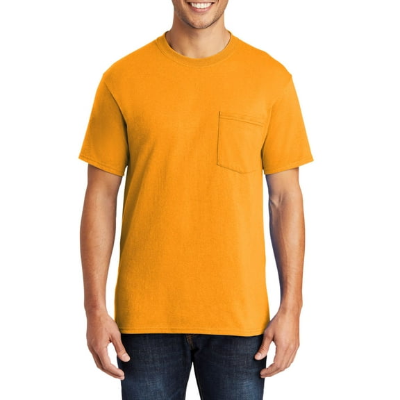 JustBlanks Core Blend Pocket Tee Rib knit collar Back neck tape Left chest pocket A reliable choice for comfort, softness and durability