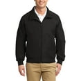 thumbnail image 1 of JustBlanks Mens Lightweight Bomber Jacket with Polyester Taslan Shell Fleece Lining, 1 of 1