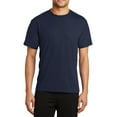 thumbnail image 1 of JustBlanks Performance Blend Polyester Cotton Moisture Wicking T Shirt, 1 of 1