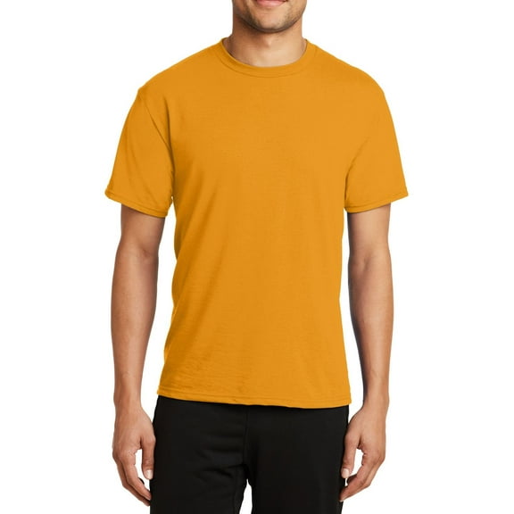 Just Blanks Heavyweight T-Shirt Premium Cotton, Comfortable, Durable, Classic Fit Tee, Gold, 4XL