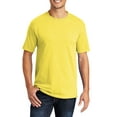 thumbnail image 1 of Just Blanks Heavyweight T-Shirt – Soft, Durable Cotton Tee with Classic Fit for Everyday Comfort, Yellow, 4XLT, 1 of 1