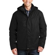 JustBlanks Herringbone 3 in 1 Parka with Removable Quilted Inner Jacket