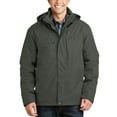 thumbnail image 1 of JustBlanks Herringbone 3 in 1 Parka with Removable Quilted Inner Jacket, 1 of 1