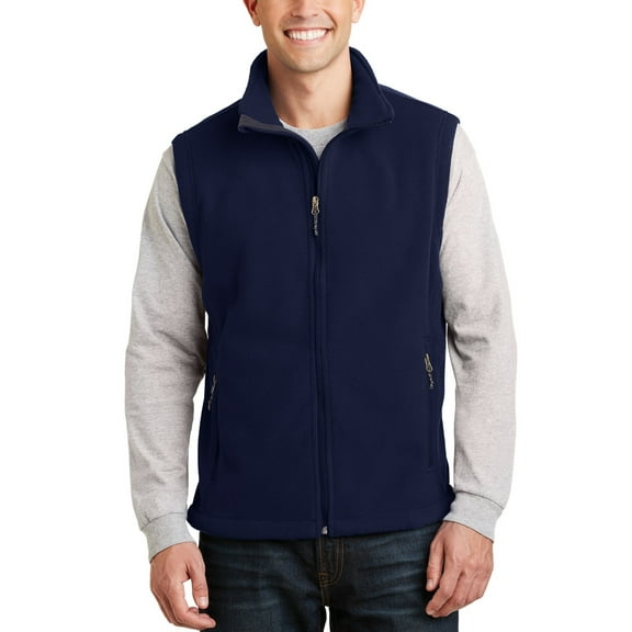 Just Blanks High-Quality, Durable Apparel for Workplace Comfort Vest, True Navy, 4XL