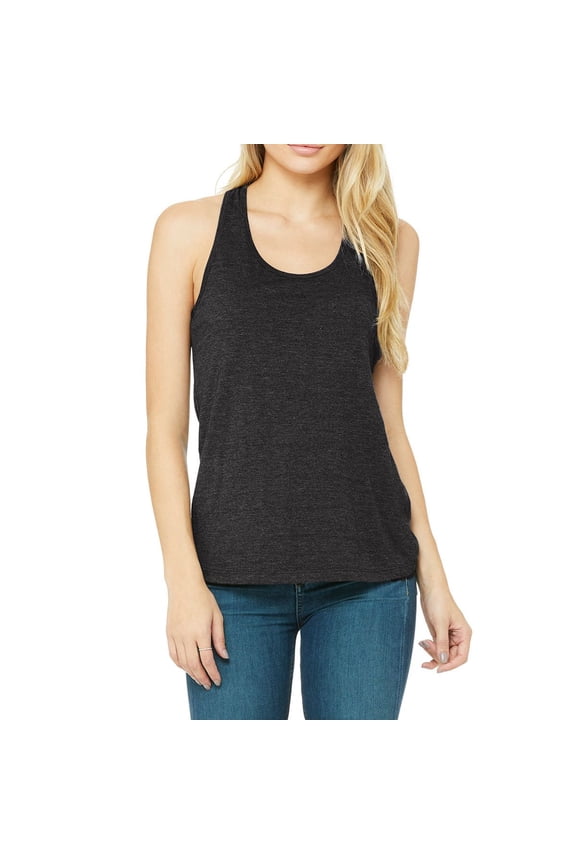 Women Jersey Racerback Tank 100 Airlume Combed Ring Spun Cotton Merrowed Bottom Hem Relaxed Fit