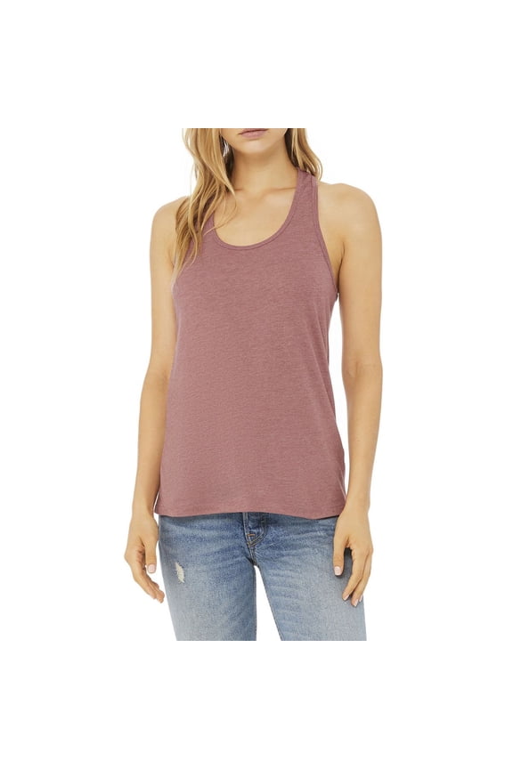 Women Jersey Racerback Tank 100 Airlume Combed Ring Spun Cotton Merrowed Bottom Hem Relaxed Fit
