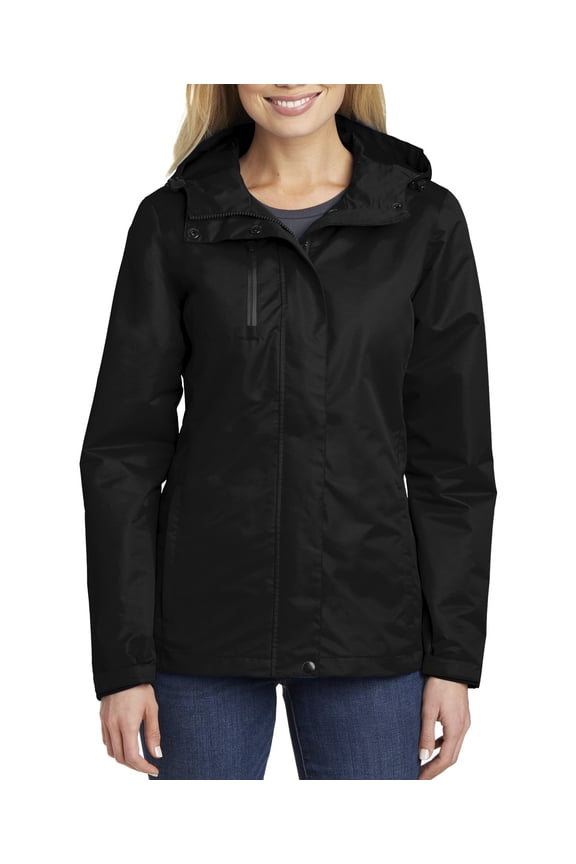 Ladies Waterproof Insulated All Conditions Jacket with Adjustable Hood