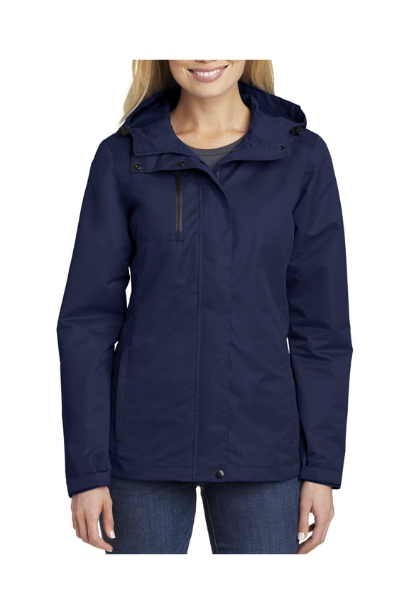 Ladies Waterproof Insulated All Conditions Jacket with Adjustable Hood