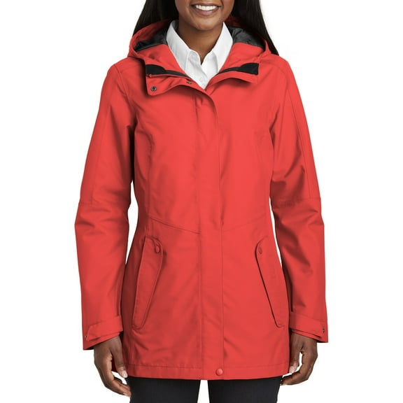 JustBlanks Womens Weather Resistant Collective Outer Shell Jacket Waterproof Breathable Adjustable Hood