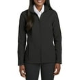 thumbnail image 1 of JustBlanks Womens Collective Soft Shell Jacket with Water Resistant Ripstop Fabric, 1 of 1
