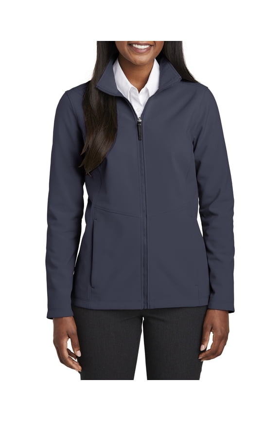 Womens Collective Soft Shell Jacket with Water Resistant Ripstop Fabric