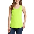 thumbnail image 1 of JustBlanks Ladies Core Cotton Tank Top A Side Seamed With a Contoured Body For a Feminine Fit, 1 of 1