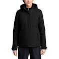 thumbnail image 1 of JustBlanks Womens Insulated Waterproof Tech Jacket Polyester Shell Adjustable Hood Full Zip Front, 1 of 1