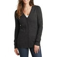 thumbnail image 1 of JustBlanks Ladies Marled Cardigan Sweater Cotton Acrylic Blend V Neck Long Sleeve, 1 of 1
