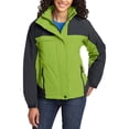 thumbnail image 1 of JustBlanks Ladies Waterproof Insulated Outdoor Jacket with Sherpa Fleece Lining Zip Off Hood, 1 of 1