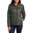 thumbnail image 1 of JustBlanks Womens Lightweight Packable Puffy Jacket Insulated Water Resistant with Stand Collar Full Sleeves, 1 of 1