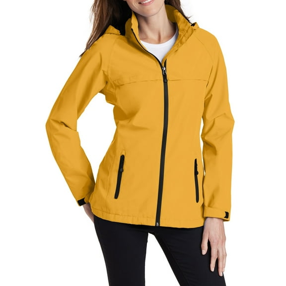 Just Blanks Ladies Torrent Waterproof Jacket , Slicker Yellow, 4XL