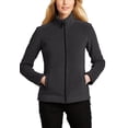 thumbnail image 1 of JustBlanks Womens Ultra Warm Full Zip Brushed Fleece Jacket Polyester Long Sleeve Stand Collar, 1 of 1