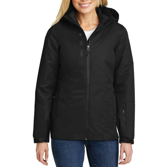 JustBlanks Womens Waterproof 3 in 1 Vortex Jacket with Removable Insulated Liner