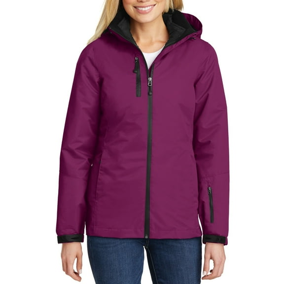 JustBlanks Womens Waterproof 3 in 1 Vortex Jacket with Removable Insulated Liner