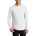 thumbnail image 1 of Just Blanks Long Sleeve Sweatshirt – Soft, Durable Cotton-Blend Pullover for All-Season Comfort, White, 4XL, 1 of 1