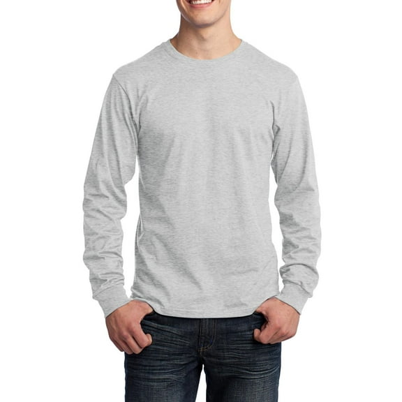 JustBlanks Long Sleeve Cotton T Shirt Soft Durable Comfortable