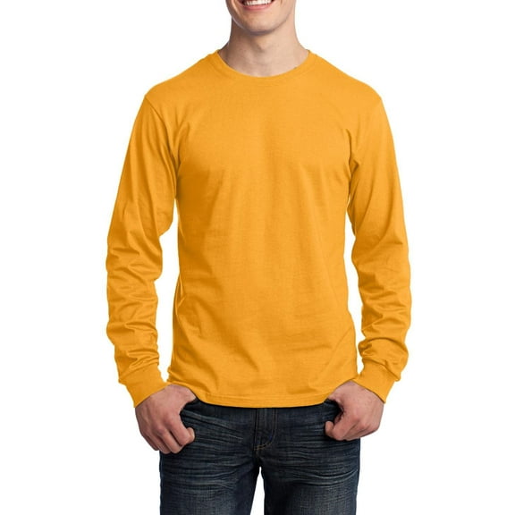 JustBlanks Long Sleeve Cotton T Shirt Soft Durable Comfortable