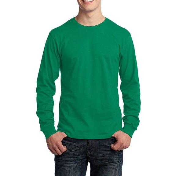 JustBlanks Long Sleeve Cotton T Shirt Soft Durable Comfortable