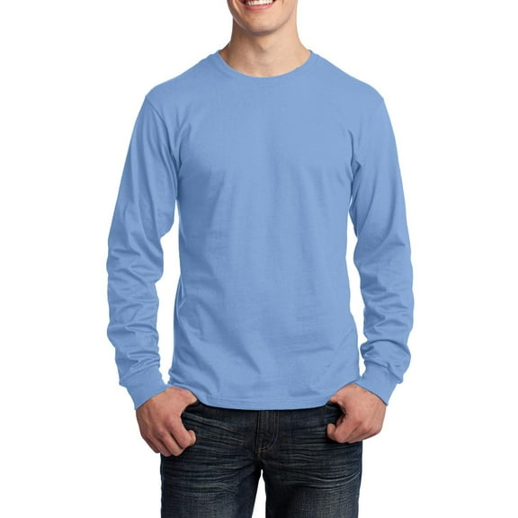 JustBlanks Long Sleeve Cotton T Shirt Soft Durable Comfortable