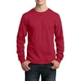 thumbnail image 1 of JustBlanks Long Sleeve Cotton T Shirt Soft Durable Comfortable, 1 of 1